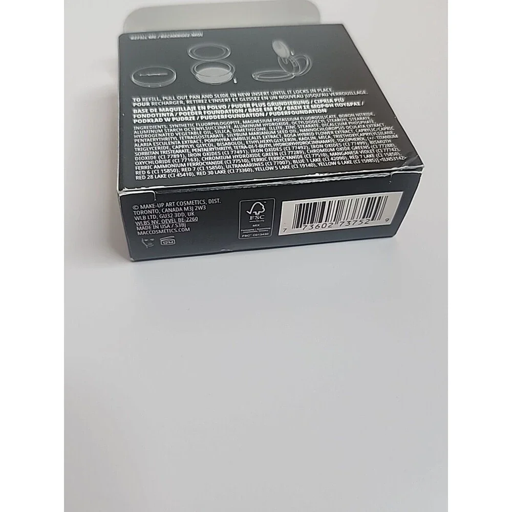 MAC Studio Fix Powder Plus Foundation, Matte Full Coverage N6 New In Box